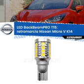 0 Retromarcia LED T15 BackBeamPRO per Nissan Micra V K14 2016 in poi T15: BackBeamPRO LED Retromarcia Philips 15W Canbus