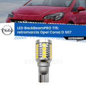 0 Retromarcia LED T15 BackBeamPRO per Opel Corsa D S07 5 porte T15: BackBeamPRO LED Retromarcia Philips 15W Canbus