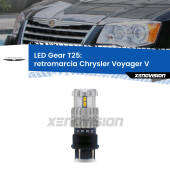 0 Retromarcia LED T25 per Chrysler Voyager V  2007 - 2012 T25: Lampadina LED 6000k Gear v1.0