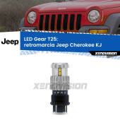 0 Retromarcia LED T25 per Jeep Cherokee KJ 2002 - 2007 T25: Lampadina LED 6000k Gear v1.0