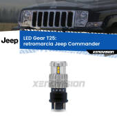 0 Retromarcia LED T25 per Jeep Commander 2005 - 2010 T25: Lampadina LED 6000k Gear v1.0