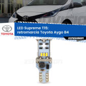0 Retromarcia LED Toyota Aygo B4 2018 in poi: T15 Supreme T15: Supreme LED 6000k