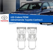 0 Retromarcia LED Toyota Carina E 1992 - 1997: P21W Cobra P21W: LED Cobra 6000k (Coppia)