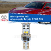 0 Retromarcia LED Toyota GT 86 ZN6 2012 - 2020: T15 Supreme T15: Supreme LED 6000k