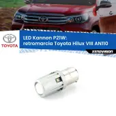 0 Retromarcia LED Toyota Hilux VIII AN110 2015 in poi: P21W Kannon P21W: Lampadina retromarcia LED Kannon