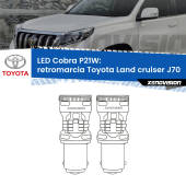 0 Retromarcia LED Toyota Land cruiser J70 1984 - 1996: P21W Cobra P21W: LED Cobra 6000k (Coppia)
