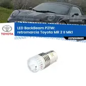 0 Retromarcia LED Toyota MR 2 II Mk1 1989 - 2000: P21W BackBeam P21W: Led BackBeam v2.0 Cannone Luce Retromarcia Canbus