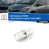 0 Retromarcia LED Toyota Yaris Mk2 TMMF: P21W Kannon P21W: Lampadina retromarcia LED Kannon