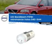 0 Retromarcia LED Volvo S40 I 644 1995 - 2003: P21W BackBeam P21W: Led BackBeam v2.0 Cannone Luce Retromarcia Canbus
