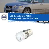0 Retromarcia LED Volvo V50 545 2003 - 2012: P21W BackBeam P21W: Led BackBeam v2.0 Cannone Luce Retromarcia Canbus