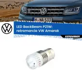 0 Retromarcia LED VW Amarok  2010 - 2016: P21W BackBeam P21W: Led BackBeam v2.0 Cannone Luce Retromarcia Canbus