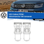 0 Retromarcia LED VW Amarok  2010 - 2016: P21W Cobra P21W: LED Cobra 6000k (Coppia)