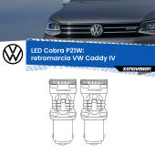 0 Retromarcia LED VW Caddy IV  2015 - 2017: P21W Cobra P21W: LED Cobra 6000k (Coppia)