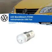 0 Retromarcia LED VW Fox 2003 - 2014: P21W BackBeam P21W: Led BackBeam v2.0 Cannone Luce Retromarcia Canbus