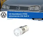 0 Retromarcia LED VW Golf 4  1997 - 2005: P21W BackBeam P21W: Led BackBeam v2.0 Cannone Luce Retromarcia Canbus