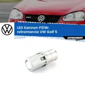 0 Retromarcia LED VW Golf 5 2003 - 2009: P21W Kannon P21W: Lampadina retromarcia LED Kannon