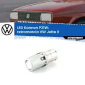 0 Retromarcia LED VW Jetta II 1984 - 1992: P21W Kannon P21W: Lampadina retromarcia LED Kannon