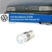 0 Retromarcia LED VW Passat B3 1988 - 1996: P21W BackBeam P21W: Led BackBeam v2.0 Cannone Luce Retromarcia Canbus