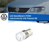 0 Retromarcia LED VW Passat B6 2005 - 2010: P21W BackBeam P21W: Led BackBeam v2.0 Cannone Luce Retromarcia Canbus