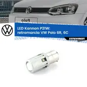 0 Retromarcia LED VW Polo 6R, 6C 2009 - 2016: P21W Kannon P21W: Lampadina retromarcia LED Kannon