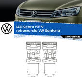 0 Retromarcia LED VW Santana 1995 - 2012: P21W Cobra P21W: LED Cobra 6000k (Coppia)