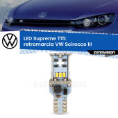 0 Retromarcia LED VW Scirocco III 2008 - 2017: T15 Supreme T15: Supreme LED 6000k