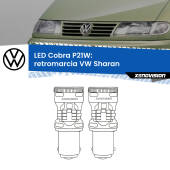0 Retromarcia LED VW Sharan  1995 - 2010: P21W Cobra P21W: LED Cobra 6000k (Coppia)
