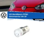 0 Retromarcia LED VW UP  2011 - 2016: P21W BackBeam P21W: Led BackBeam v2.0 Cannone Luce Retromarcia Canbus