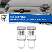 0 Retronebbia LED Abarth 500 595 695  2008 - 2014: P21W Bolt P21W: LED Bolt Rossi (Coppia)