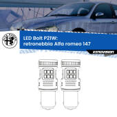 0 Retronebbia LED Alfa romeo 147 2000 - 2010: P21W Bolt P21W: LED Bolt Rossi (Coppia)