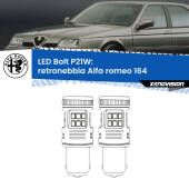 0 Retronebbia LED Alfa romeo 164  1987 - 1998: P21W Bolt P21W: LED Bolt Rossi (Coppia)
