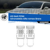 0 Retronebbia LED Alfa romeo Brera  2006 - 2010: P21W Bolt P21W: LED Bolt Rossi (Coppia)