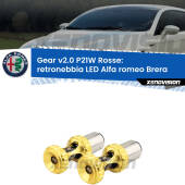 0 Retronebbia LED Alfa romeo Brera 939: Gear v2.0 P21W Rosse (Coppia) BA15S (P21W) 1156 Coppia LED XPRO Gear v2.0 Rosso