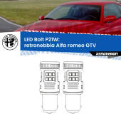 0 Retronebbia LED Alfa romeo GTV 1995 - 2005: P21W Bolt P21W: LED Bolt Rossi (Coppia)