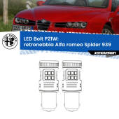 0 Retronebbia LED Alfa romeo Spider 939 2006 - 2010: P21W Bolt P21W: LED Bolt Rossi (Coppia)