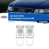0 Retronebbia LED Audi A4 B5 1994 - 2001: P21W Bolt P21W: LED Bolt Rossi (Coppia)