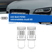 0 Retronebbia LED Audi R8 2007 - 2015: P21W Bolt P21W: LED Bolt Rossi (Coppia)