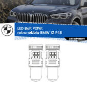 0 Retronebbia LED BMW X1 F48 2016 - 2021: P21W Bolt P21W: LED Bolt Rossi (Coppia)