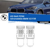 0 Retronebbia LED BMW X2 F39 2017 in poi: P21W Bolt P21W: LED Bolt Rossi (Coppia)
