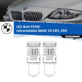 0 Retronebbia LED BMW Z4 E85, E86 2003 - 2008: P21W Bolt P21W: LED Bolt Rossi (Coppia)