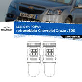 0 Retronebbia LED Chevrolet Cruze J300 2009 - 2019: P21W Bolt P21W: LED Bolt Rossi (Coppia)