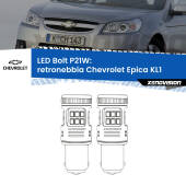 0 Retronebbia LED Chevrolet Epica KL1 2005 - 2011: P21W Bolt P21W: LED Bolt Rossi (Coppia)
