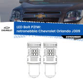 0 Retronebbia LED Chevrolet Orlando J309 2011 - 2019: P21W Bolt P21W: LED Bolt Rossi (Coppia)