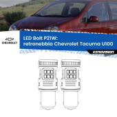 0 Retronebbia LED Chevrolet Tacuma U100 2005 - 2008: P21W Bolt P21W: LED Bolt Rossi (Coppia)