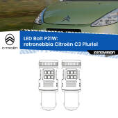 0 Retronebbia LED Citroën C3 Pluriel 2003 - 2010: P21W Bolt P21W: LED Bolt Rossi (Coppia)