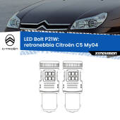 0 Retronebbia LED Citroën C5 My04 2004 - 2008: P21W Bolt P21W: LED Bolt Rossi (Coppia)