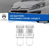 0 Retronebbia LED Citroën Jumpy II 2006 - 2015: P21W Bolt P21W: LED Bolt Rossi (Coppia)