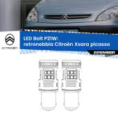 0 Retronebbia LED Citroën Xsara picasso 1999 - 2012: P21W Bolt P21W: LED Bolt Rossi (Coppia)