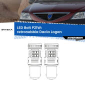 0 Retronebbia LED Dacia Logan 2004 - 2011: P21W Bolt P21W: LED Bolt Rossi (Coppia)