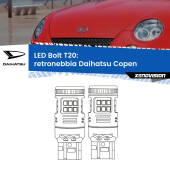 0 Retronebbia LED Daihatsu Copen 2003 - 2012: T20 Bolt T20: LED Bolt Rossi (Coppia)